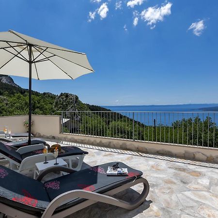 Holiday Home Marta With Heated Pool,Grill,Sea View Bast Kültér fotó