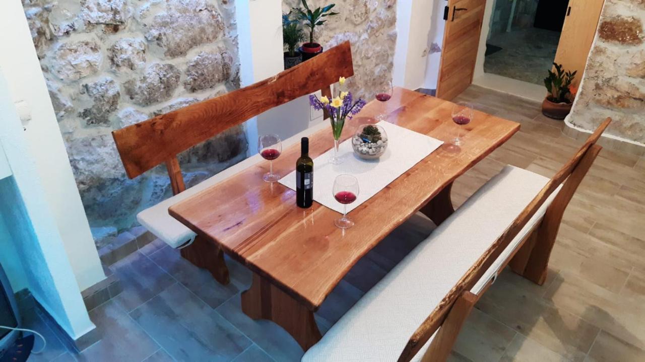 Holiday Home Marta With Heated Pool,Grill,Sea View Bast Kültér fotó