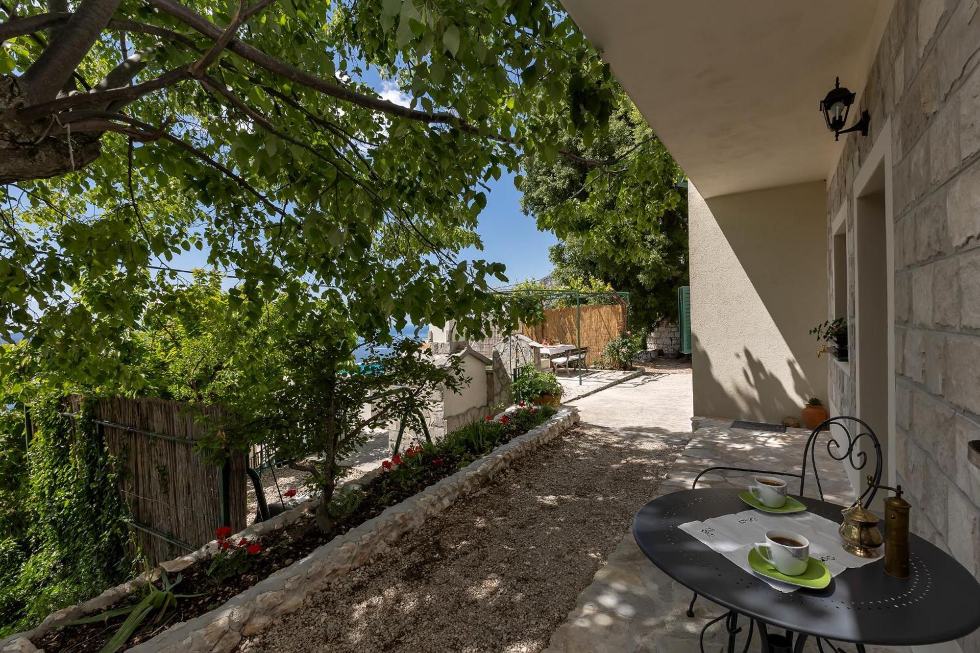 Holiday Home Marta With Heated Pool,Grill,Sea View Bast Kültér fotó