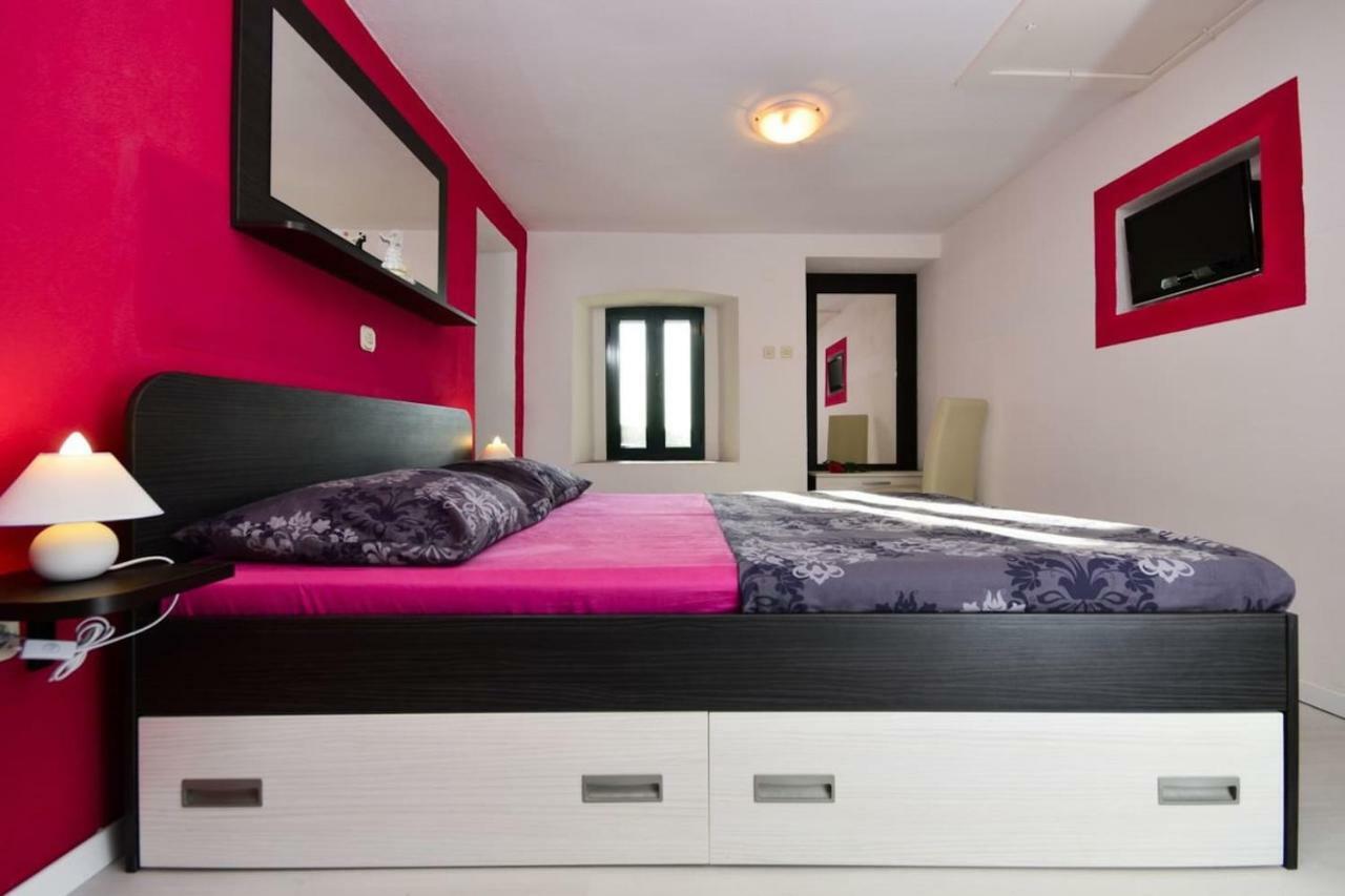 Holiday Home Marta With Heated Pool,Grill,Sea View Bast Kültér fotó