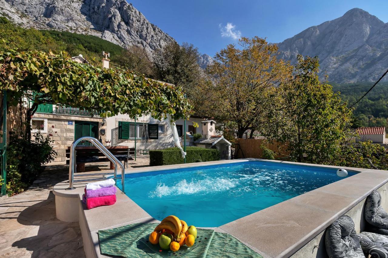 Holiday Home Marta With Heated Pool,Grill,Sea View Bast Kültér fotó